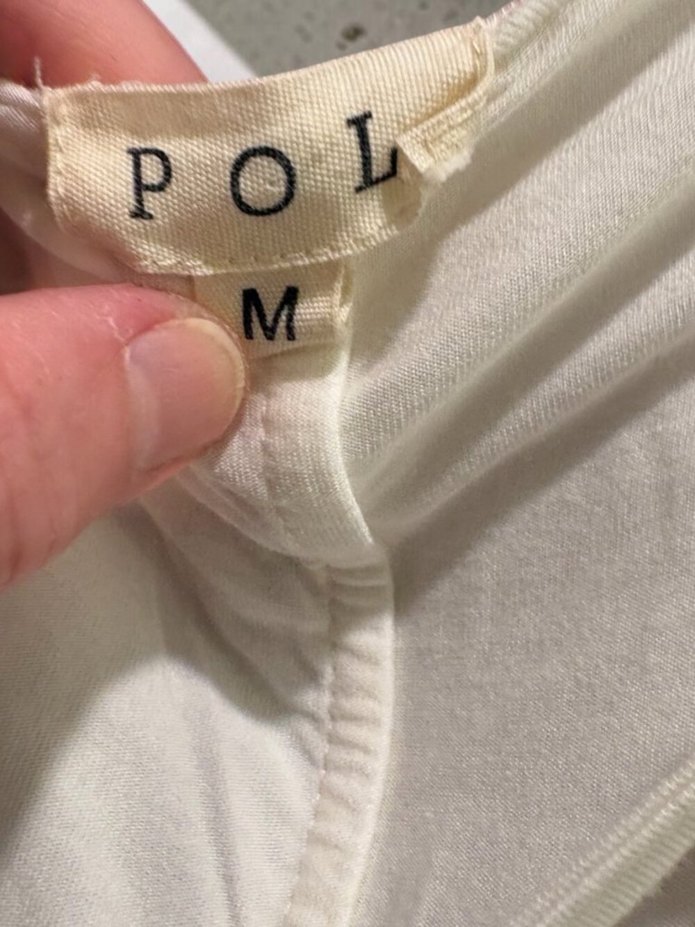 POL Medium Sized Sleeveless Hoodie - Picture 5 of 5